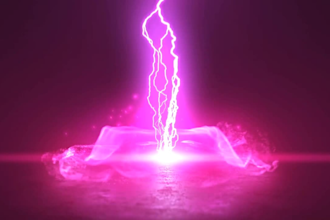 create custom vortex lightning intro outro for your brand