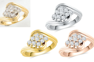 do high end jewelry retouching and looking best 3d quality