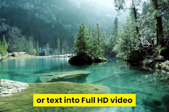 convert article or blog post to video with voice over