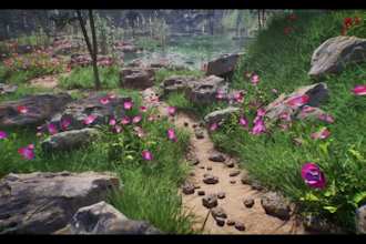 create 3d game environment, unreal engine environment, ue5 environment