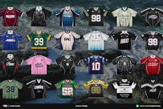 custom design jersey for streetwear outfits, clothing brand