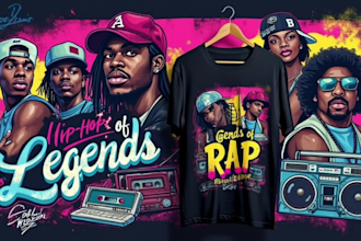 design custom bootleg t shirt graphics for streetwear and vintage style