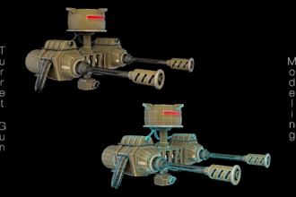 provide 3d game assets and props creation for game
