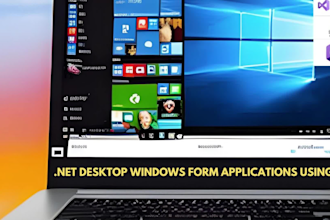 develop c sharp, dot net desktop application