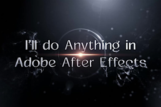 do anything in adobe after effects