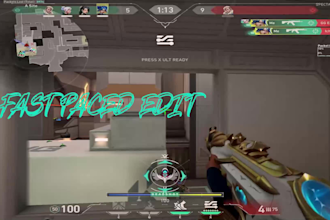 edit a fast paced rivals, valorant, gta5, cod, cs montage