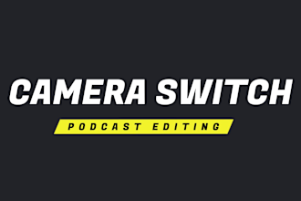 do podcast video editing and interview editing for you