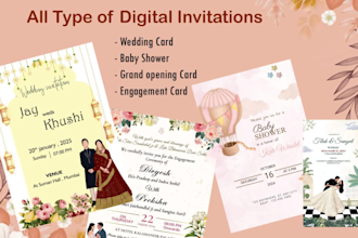 design stunning invitation and event cards that stand out