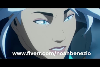 2d animated music video, 2d cartoon animation, 2d short film, anime fight game