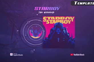 create professional music visualizer