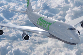create airplane logo intro advertisement