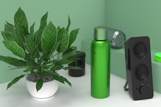 do 3d modeling product 3d mockup and realistic rendering