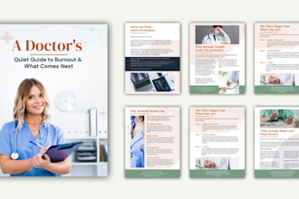 do professional canva ebook design, PDF, lead magnet design