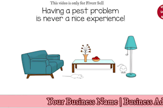 create pest control video ads or commercials