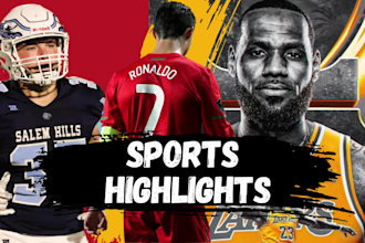 edit sports highlights sports video recruitment football basketball