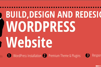 design, fix and create an attractive wordpress website