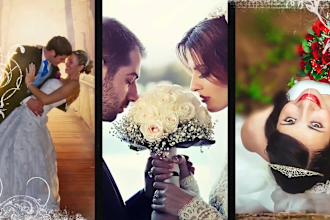 make amazing wedding slideshow video from your photo