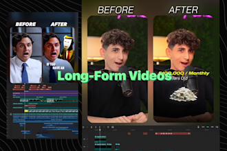 edit and enhance video and audio fast delivery