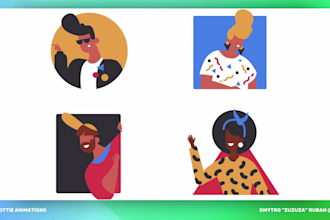 create an interactive rive animation based on your source illustration