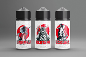 do label packaging for e liquid, e juice, cbd and vape products