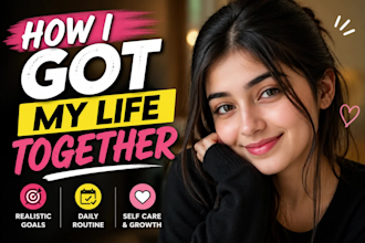 design eye catchy youtube thumbnail that boost clicks