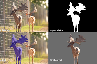 do rotoscoping, vfx, chroma keying and cleanup professionally