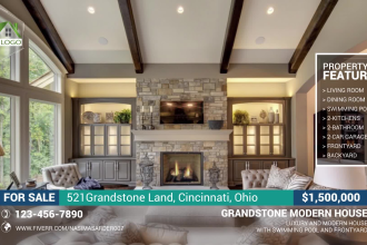 create luxury real estate listing video