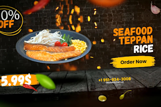 do food menu video or food promo