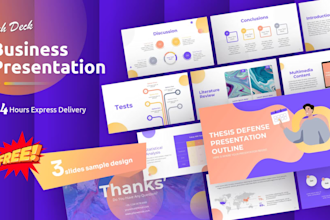 design investor pitch deck powerpoint within 24 hours