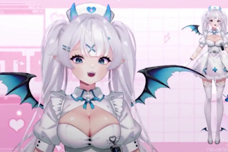 draw custom anime vtuber avatar live2d model 2d vtuber model and rigging