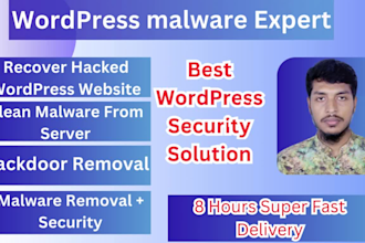 remove malware and recover wordpress hacked website