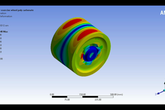 do 3d cad modeling, 3d product design with fea cfd using solidworks and ansys