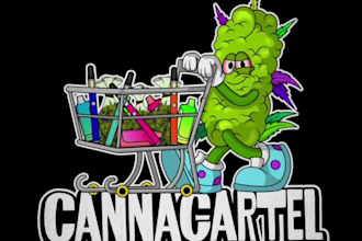 do cannabis kush weed mascot logo for you