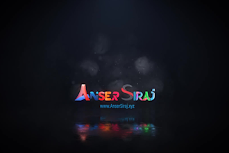 make cinematic animation logo in just one day
