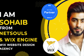 design wix website or redesign a wix website design or business wix website