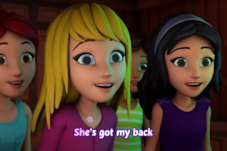 2d 3d animation, 3d animated music video, 3d nsfw animation, cartoon character