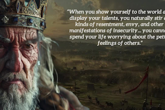 create motivational, inspirational quotes videos with voiceovers