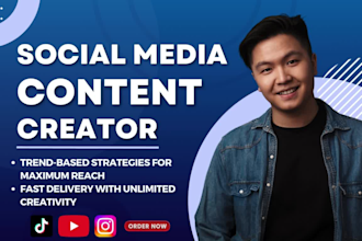 be your professional tiktok content creator