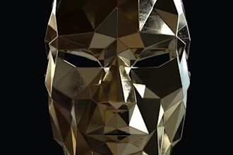 sculpt 3d helmet 3d cosplay mask print and paint custom 3d cosplay creation