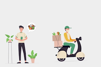 make animated gif, lottie and website app loop animation