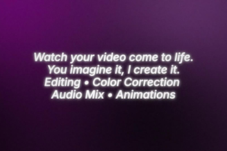 professionally edit podcast, reels and youtube videos