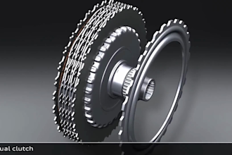 3d industrial machine animation mechanical robotic explainer model and rendering
