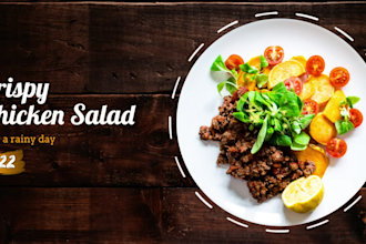 make restaurant food promo and food menu video
