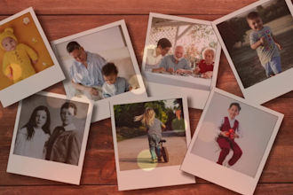 make a video slideshow with your photos professionally
