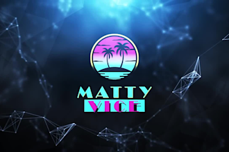 create podcast, edm, rave, producer logo