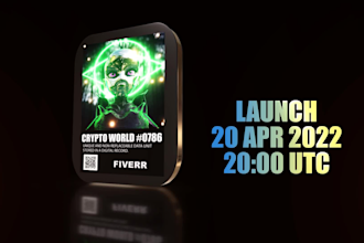 do nft card animation and nft ticket animation