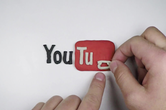 do custom logo animation with clay