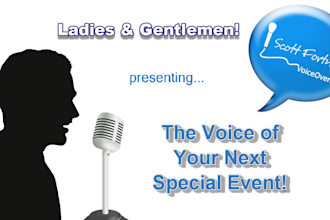 record your special event voiceovers and announcements