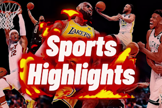 do sports highlights sports video editing recruit football basketball