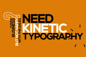 kinetic typography video, text animation, song lyric, music lyric, ugc video